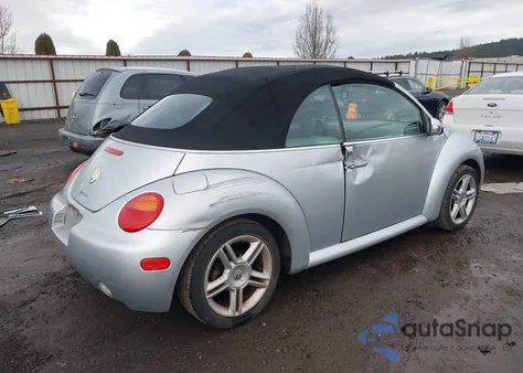 2004 Volkswagen New Beetle Gls 1.8T z USA, uszkodzony, nr VIN 3VWCD31Y44M318422